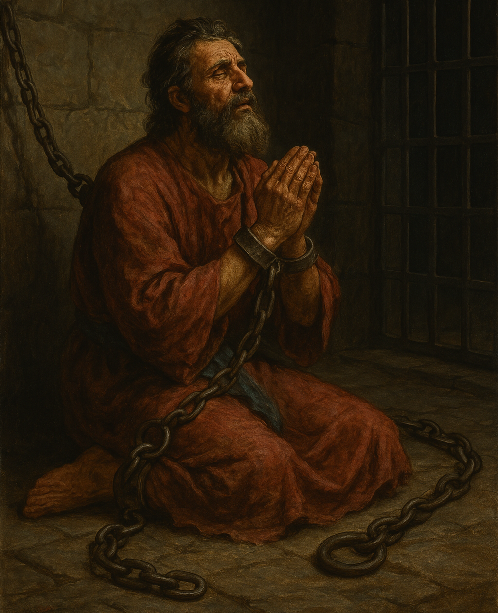 Manasseh in prison.