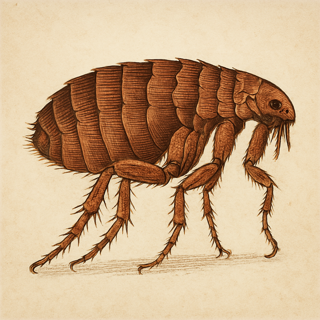 A flea.